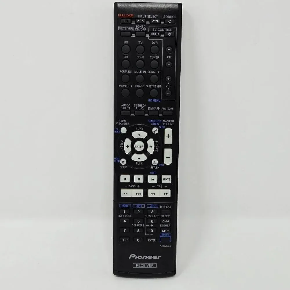 PIONEER OEM REMOTE CONTROL AXD7535 FOR AV RECEIVER VSX-519V-K SX-319V-K VSX-519V